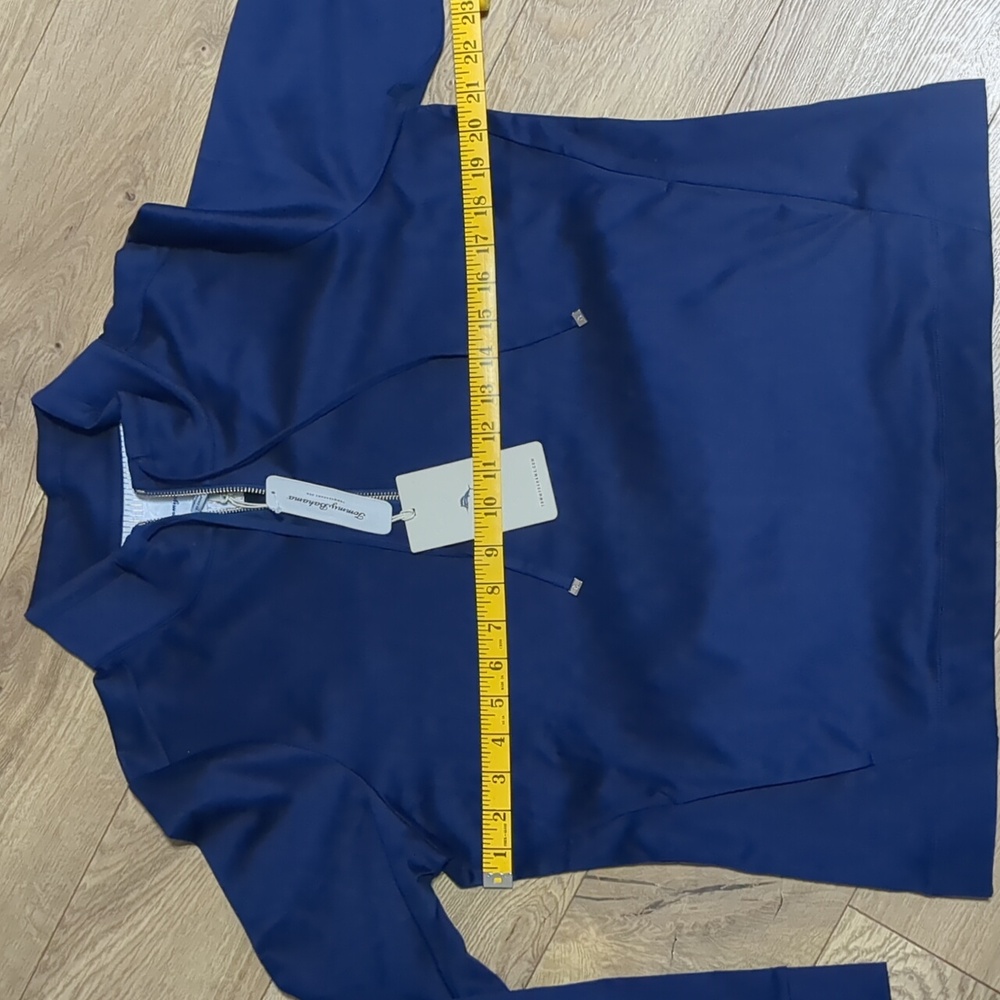 Tommy Bahama 1/2 Zip Long Sleeve Pullover Pima Cotton Outdoor Women's Sz M NWT - Picture 5 of 8